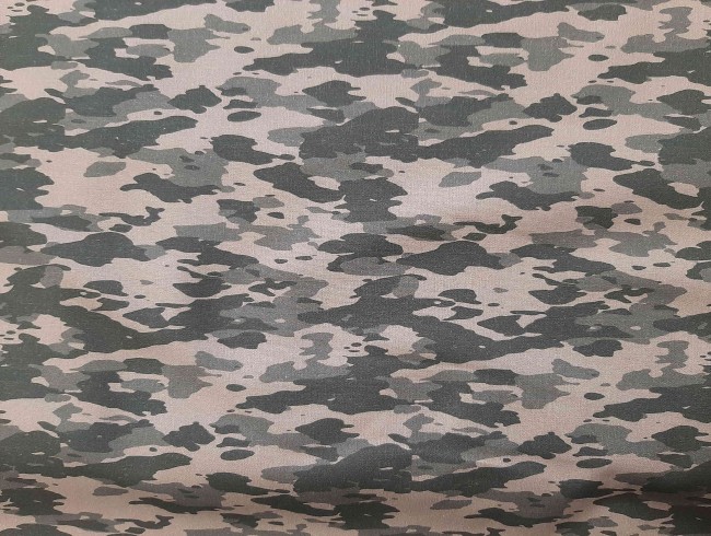 Feine Baumwolle "Camouflage"