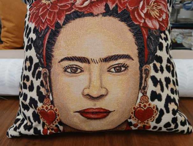 Kissen- oder Taschenmotiv "Frida Kahlo"
