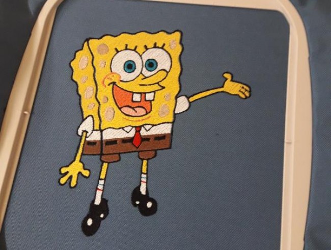 Stickerei Spongebob