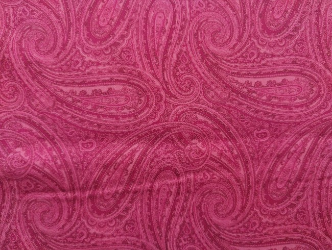 Baumwollsatin Paisley